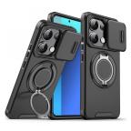 Maska Torbica CamShield Ring stand za Xiaomi Redmi Note 13 4G (EU) crna cena 2500 din slika