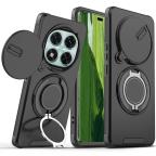 Maska Torbica CamShield Ring stand za Xiaomi Redmi Note 14 Pro Plus (EU) crna cena 2500 din slika