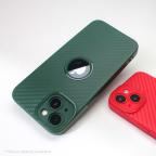 Maska Torbica Carbon Stripe za iPhone 11 6.1 plava cena 1000 din slika