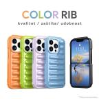 Maska Torbica Color Rib za iPhone 15 Pro Max 6.7 zelena cena 1000 din slika