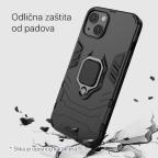 Maska Torbica Cube Ring za iPhone 15 Plus 6.7 crna slika 5