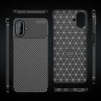 Maska Torbica Defender Carbon za Samsung A075F Galaxy A07 crna slika 4