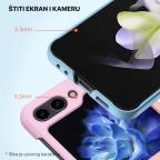 Maska Torbica Elegant Fold za Samsung F741B/F761B Galaxy Z Flip 6/7 FE 5G bela slika 2