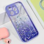 Maska Torbica Frame Glitter za iPhone 14 Pro Max 6.7  ljubicasta slika 2