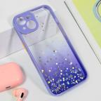 Maska Torbica Frame Glitter za iPhone 15 6.1 ljubicasta cena 1000 din slika