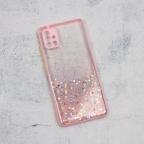 Maska Torbica Frame Glitter za Samsung A515F Galaxy A51 roze cena 2500 din slika