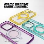 Maska Torbica Frame Magsafe za iPhone 15 Pro Max 6.7 plava slika 2