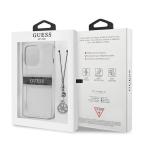 Maska Torbica Guess 4G Stripe Charm za iPhone 13 Pro 6.1 siva (GUHCP13LKB4GGR) slika 8