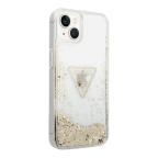 Maska Torbica Guess Hc Liquid Glitter Triangle za iPhone 14  Plus 6.7 transparent (GUHCP14MLFCTPT) slika 2