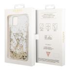 Maska Torbica Guess Hc Liquid Glitter Triangle za iPhone 14  Plus 6.7 transparent (GUHCP14MLFCTPT) slika 5