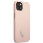 Maska Torbica Guess Hc Saffiano PU Triangle za iPhone 14 6.1 pink (GUHCP14SPSATLP) slika 3