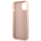 Maska Torbica Guess Hc Saffiano PU Triangle za iPhone 14 6.1 pink (GUHCP14SPSATLP) slika 5