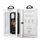 Maska Torbica Guess Hc Silicone za iPhone 13 Pro 6.1 crna (GUHCP13LLS4GGBK) slika 4
