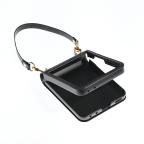 Maska Torbica Hanman Canvas ORG za Samsung F776B Galaxy Z Flip 8 crna slika 3