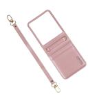 Maska Torbica Hanman Canvas ORG za Samsung F776B Galaxy Z Flip 8 roze slika 2