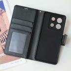 Maska Torbica Hanman Canvas ORG za Xiaomi Redmi Note 13 Pro 5G (EU) crna slika 2