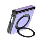 Maska Torbica Hanman Magsafe Stand ORG za Samsung F776B Galaxy Z Flip 8 ljubicasta slika 2