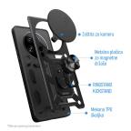 Maska Torbica Hard Shield za Honor Magic 7 Lite srebrna slika 5