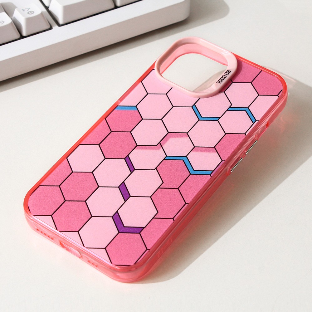 Maska Torbica Honeycomb Color za iPhone 14 6.1 type 2