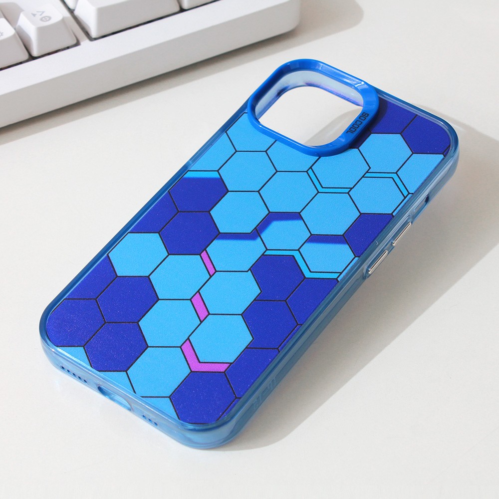 Maska Torbica Honeycomb Color za iPhone 14 6.1 type 5