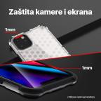 Maska Torbica Honeycomb za iPhone 14 6.1 crna slika 6