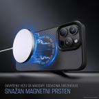 Maska Torbica Magsafe Kevlar za iPhone 15 Pro Max 6.7 braon slika 6
