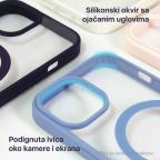 Maska Torbica Magsafe Frame Color za iPhone 15 Pro Max 6.7 plava slika 3