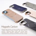 Maska Torbica Magsafe Carbon za iPhone 15 Pro Max 6.7 braon slika 3