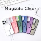 Maska Torbica Magsafe Clear za iPhone 15 Pro Max 6.7 crna cena 2500 din slika