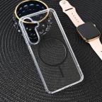 Maska Torbica Magsafe Color Line za Samsung S921B Galaxy S24 crna slika 4