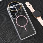 Maska Torbica Magsafe Color Line za Samsung S928B Galaxy S24 Ultra roze slika 4