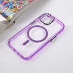 Maska Torbica Magsafe Color Pop za iPhone 13/14 6.1 ljubicasta cena 2500 din slika