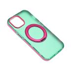 Maska Torbica Magsafe Color Ring za iPhone 13 6.1 zelena slika 9