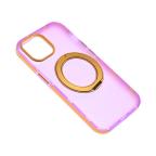 Maska Torbica Magsafe Color Ring za iPhone 15 6.1 ljubicasta slika 9