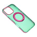 Maska Torbica Magsafe Color Ring za iPhone 16 Pro Max 6.9 zelena slika 9