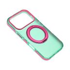Maska Torbica Magsafe Color Ring za iPhone 17 Pro 6.3 zelena slika 9