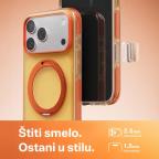 Maska Torbica Magsafe Color Ring za iPhone 17 Pro 6.3 zelena slika 2