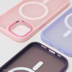 Maska Torbica Magsafe colorful za iPhone 15 Pro Max 6.7 crna slika 2