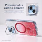 Maska Torbica Magsafe Glitter za iPhone 15 Pro Max 6.7 plava slika 3