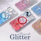 Maska Torbica Magsafe Glitter za iPhone 15 Pro Max 6.7 zlatna cena 2500 din slika