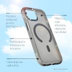 Maska Torbica Magsafe Glow za iPhone 17 Pro Max 6.9 braon slika 2