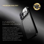 Maska Torbica Magsafe LookLike za iPhone 17 6.3 siva slika 2