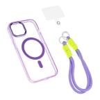 Maska Torbica Magsafe Loop za iPhone 15 6.1 ljubicasta slika 5