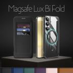 Maska Torbica Magsafe Lux Bi Fold za Samsung A366B Galaxy A36 crna cena 3000 din slika