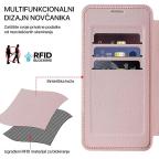 Maska Torbica Magsafe Lux Bi Fold za Samsung S921B Galaxy S24 ljubicasta slika 2