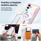 Maska Torbica Magsafe Lux Bi Fold za Samsung S921B Galaxy S24 plava slika 5