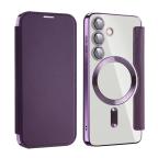 Maska Torbica Magsafe Lux Bi Fold za Samsung S931B Galaxy S25 ljubicasta slika 7