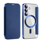 Maska Torbica Magsafe Lux Bi Fold za Samsung S931B Galaxy S25 plava slika 7