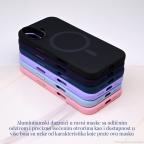 Maska Torbica Magsafe Matte Color iPhone 15 6.1 roze slika 2