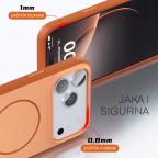 Maska Torbica Magsafe Matte Line za iPhone 17 6.3 siva slika 4